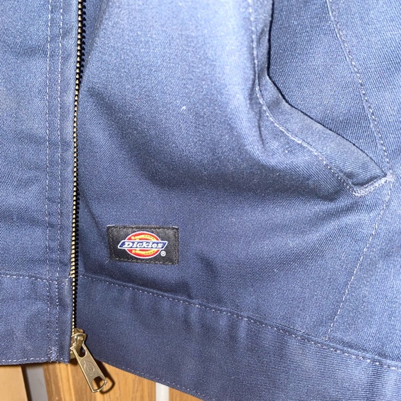 Dickies Insulated Eisenhower Jacket Navy Blue Men’s Small - Picture 2 of 4